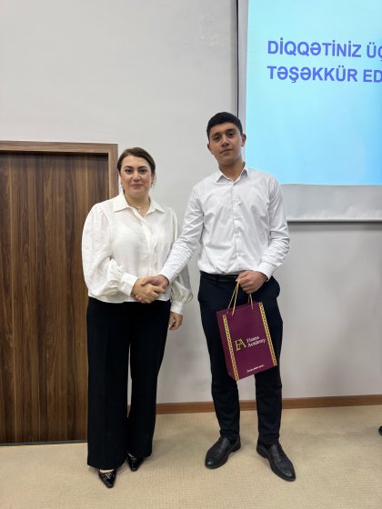 APFM üzvlərinin Milli Aviasiya Akademiyası tələbələri ilə görüşü baş tutub